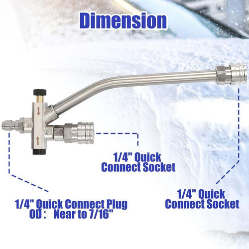 Schaumkanone Dual Connector Zubehör | Karnz