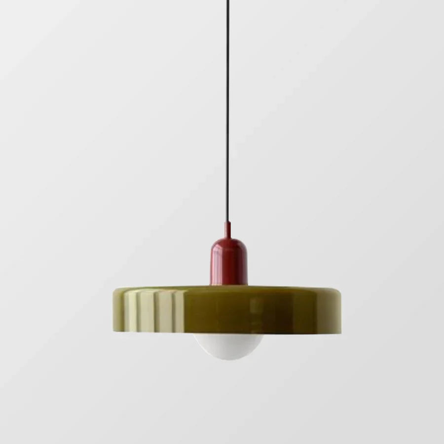 Skandinavische Pendelleuchte für Wohnzimmer und Esszimmer – Minimalistisches Design mit einstellbarer Höhe – Glas | Karnz