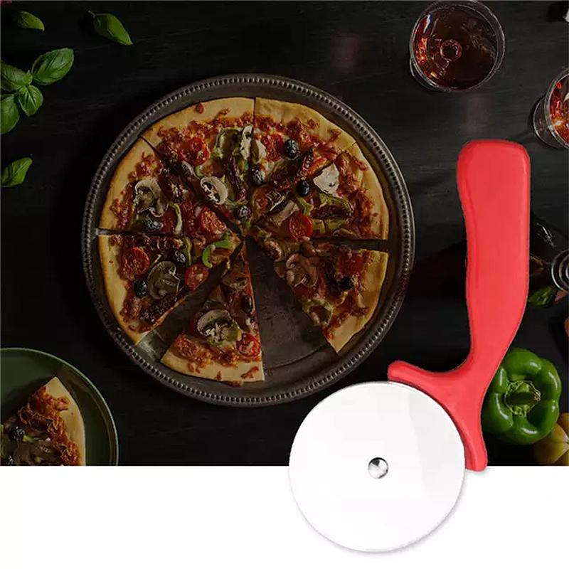 Edelstahl-Pizza-Wender und -Schneider | Karnz