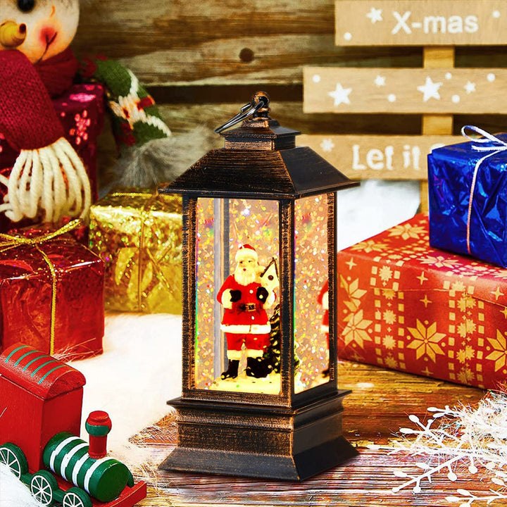 Santa Claus Windlaterne Karnz