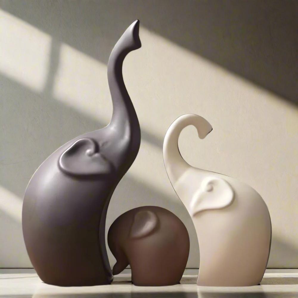 Abstract Hohle Elefanten Skulptur | Karnz
