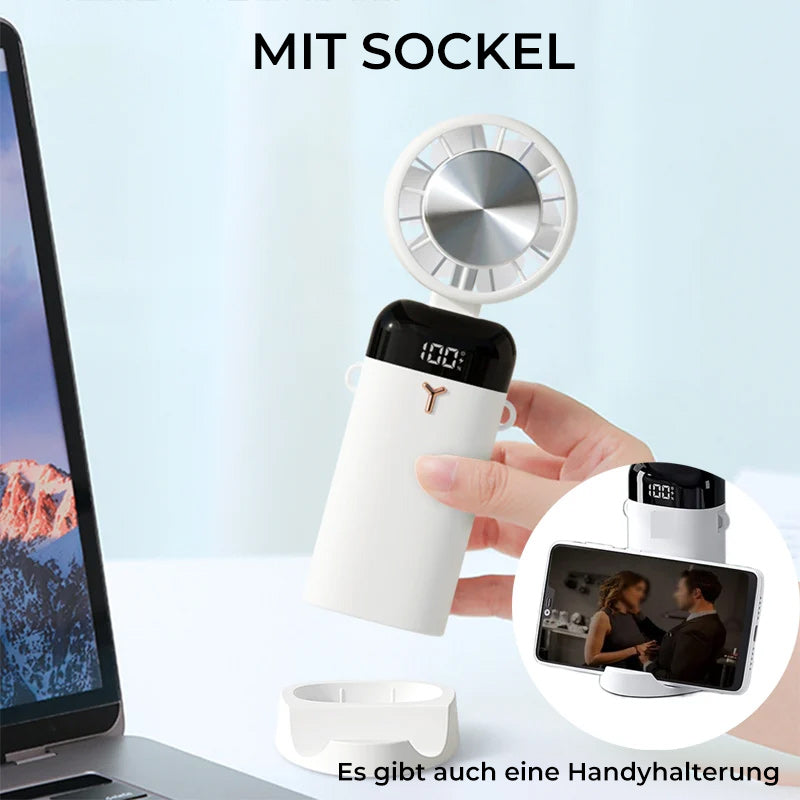 Tragbarer elektrischer Handventilator | Karnz