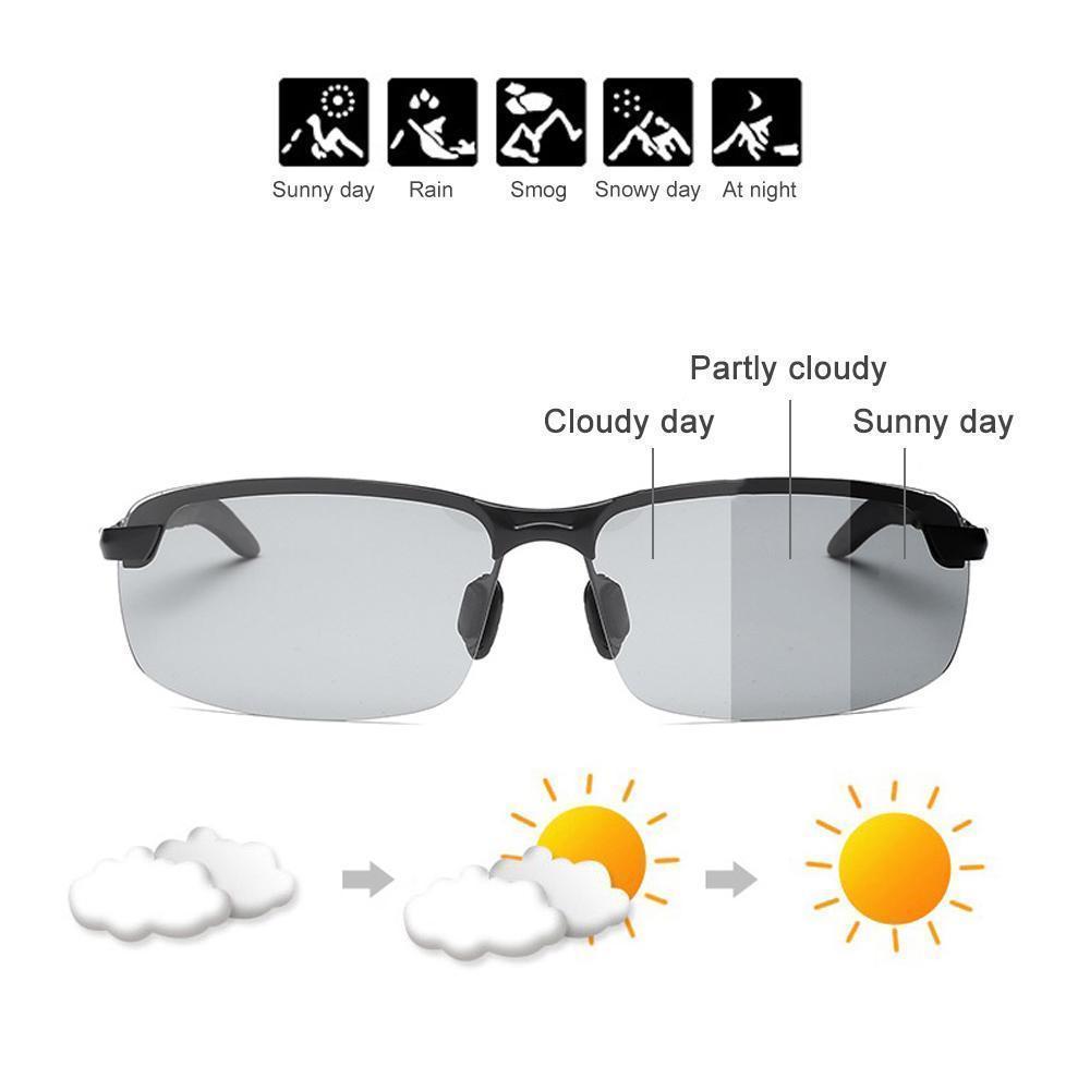 Polarized farbwechselnde Sonnenbrille Karnz