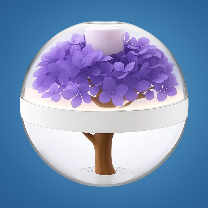 SereniGlow | Ätherische Öle Diffuser Luftbefeuchter – Ultraschall Kaltnebel – Wiederaufladbar über USB – LED Nachtlicht für Schlafzimmer & Kinderzimmer Karnz