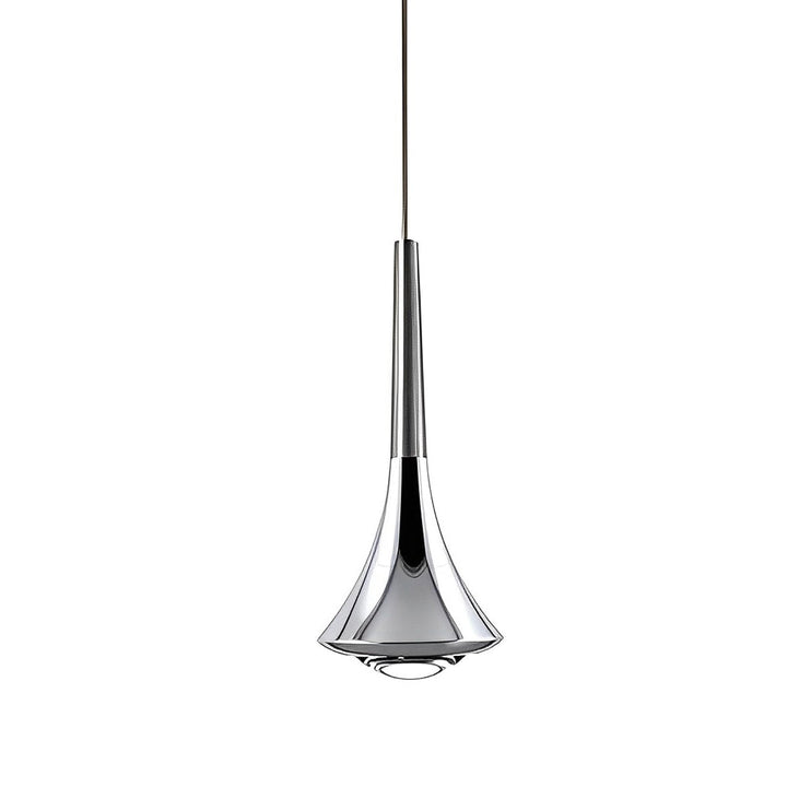 Moderne LED Pendelleuchte in Tropfenform – Verstellbarer Metalllüster für Wohnzimmer, Schlafzimmer und Esszimmer | Karnz
