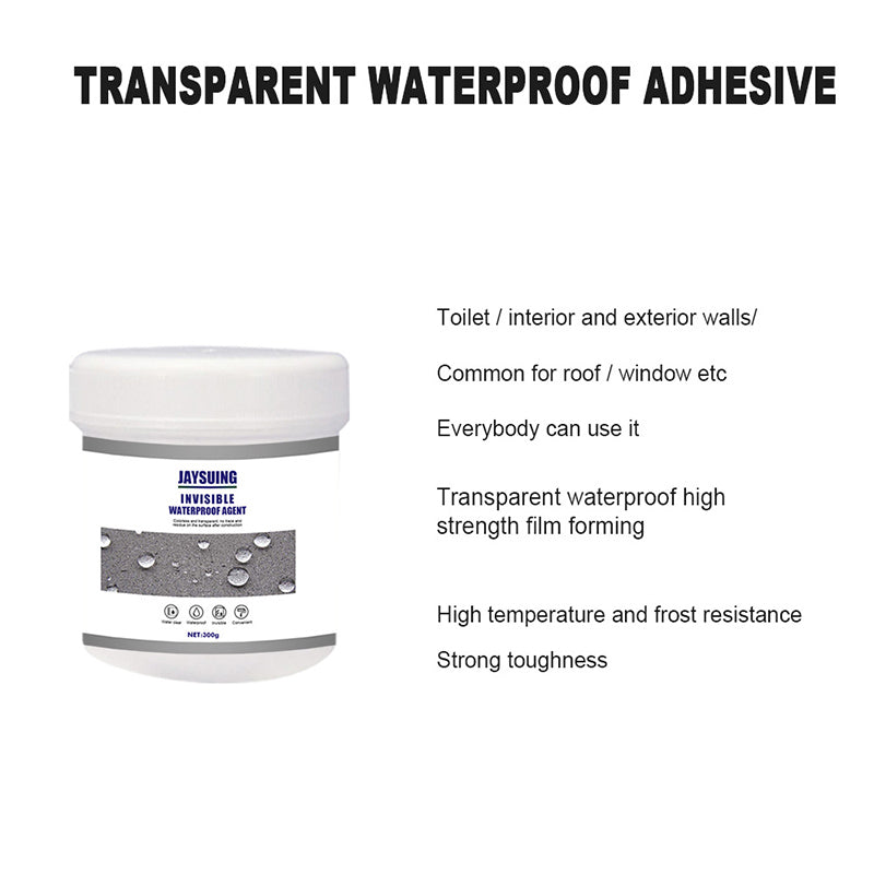 Transparente wasserdichte Beschichtungsasche | Karnz