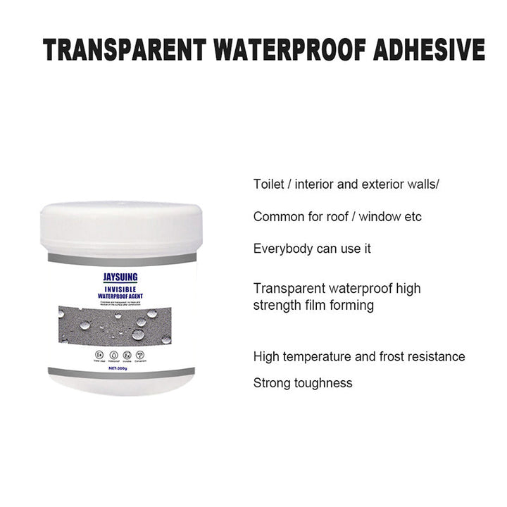 Transparente wasserdichte Beschichtungsasche | Karnz