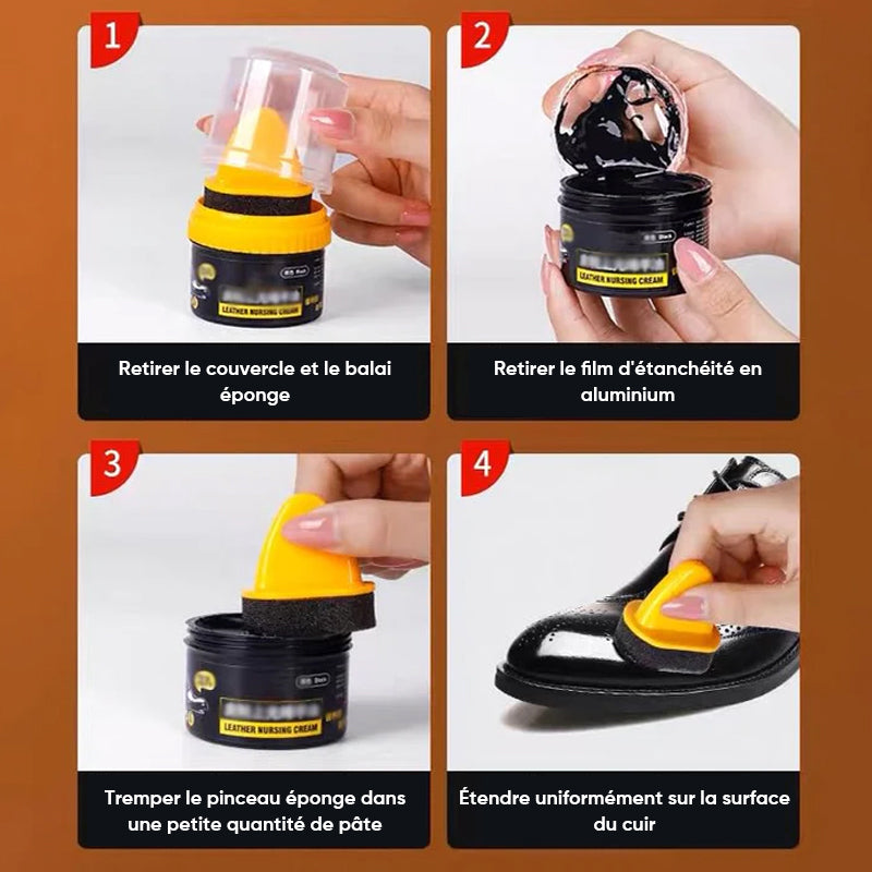 Leder reparaturcreme Flüssigpolitur | Karnz