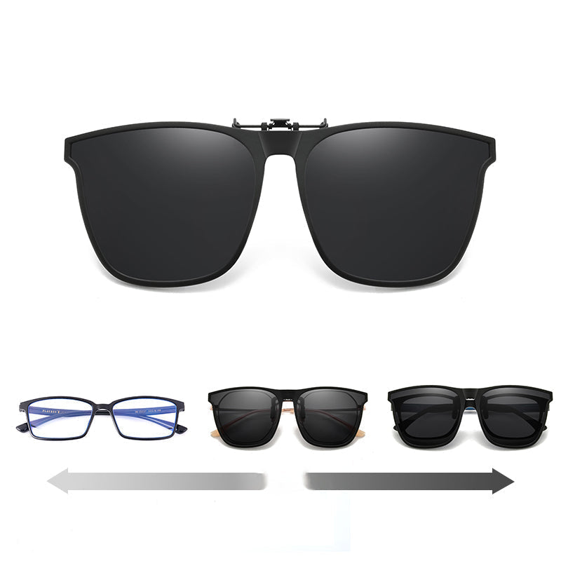 Karnz | Neue polarisierte Clip-on-Klappsonnenbrille