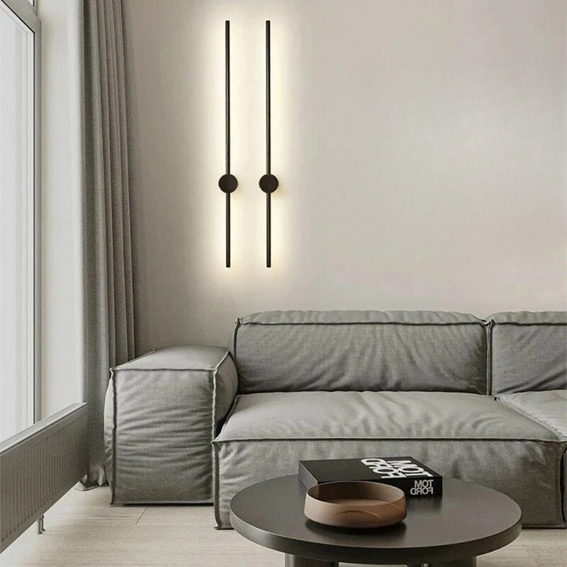 Minimalistische Wandleuchte - Eleganter LED-Wandstrahler für modernes Design | Karnz