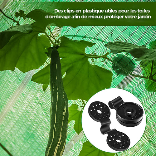 Plastikclips für Schattentuch | Karnz