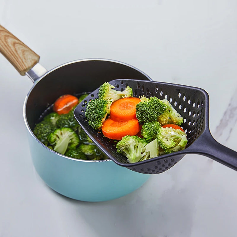 Silicone Küchenscoop-Abtropfsieb | Karnz