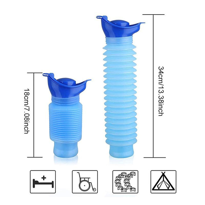 Faltbare Trinkflasche – Ihr Urinal fürs Auto