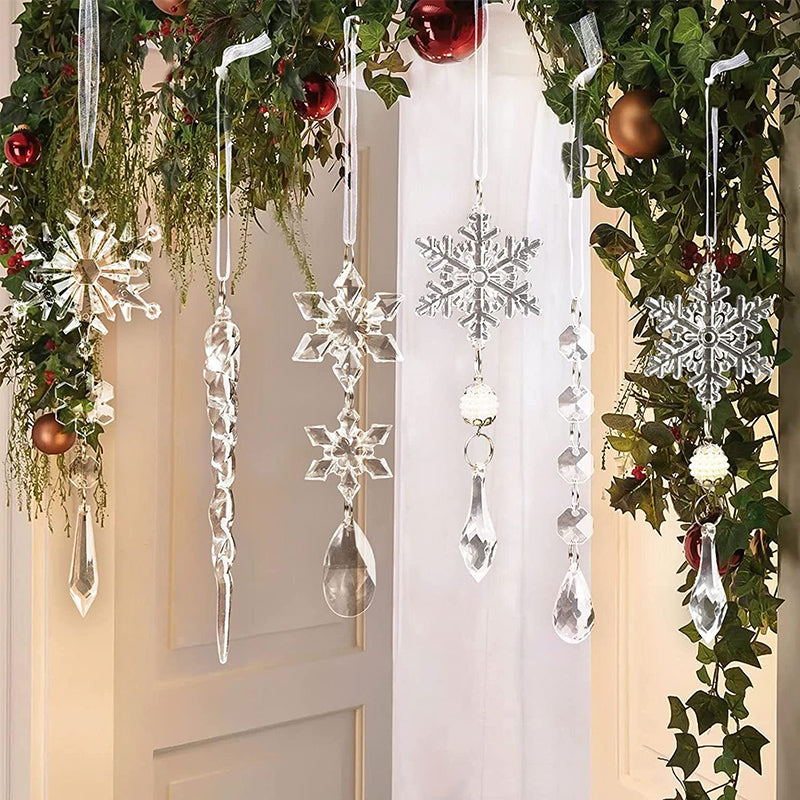 Kristall Weihnachtsschneeflockendekoration | Karnz