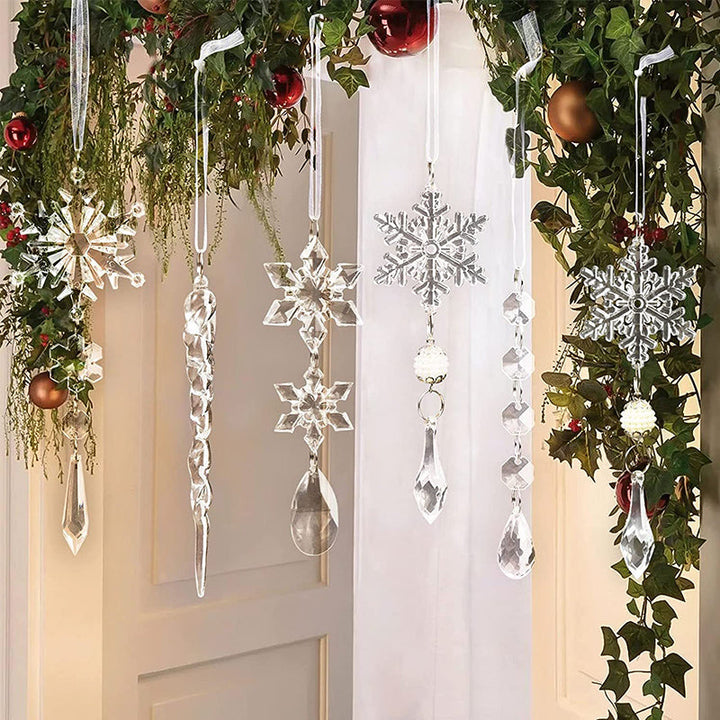 Kristall Weihnachtsschneeflockendekoration | Karnz