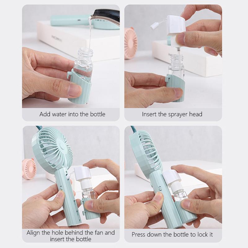 Mini Handheld Misting Fan | Karnz