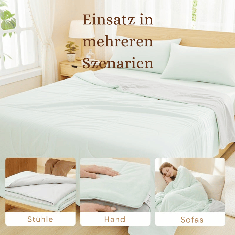 ChillNest – Kühlkomfort Decke | 50% RABATT | Karnz