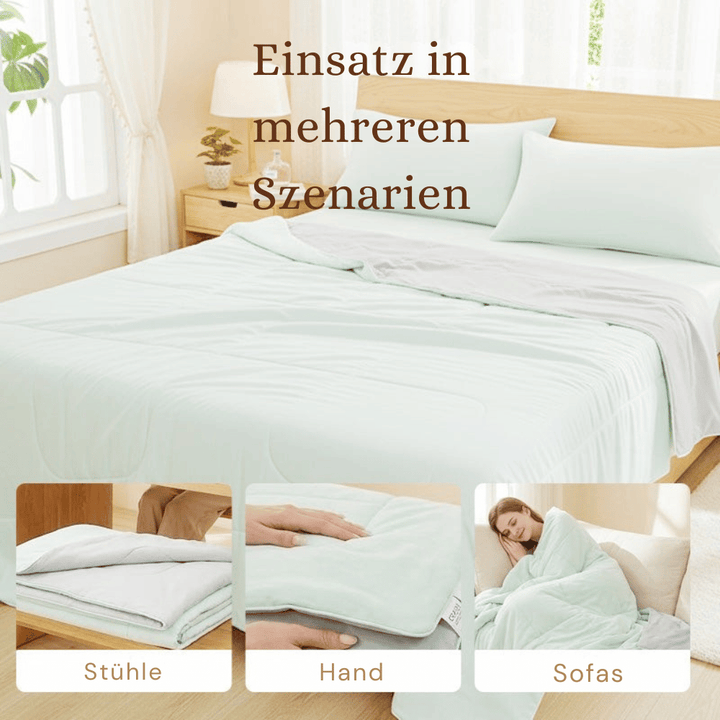 ChillNest – Kühlkomfort Decke | 50% RABATT | Karnz