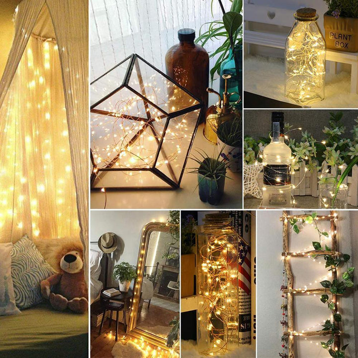 LED-Weinflaschenlichter Kork Nachtlicht DIY Decor Lift - Stück | Karnz