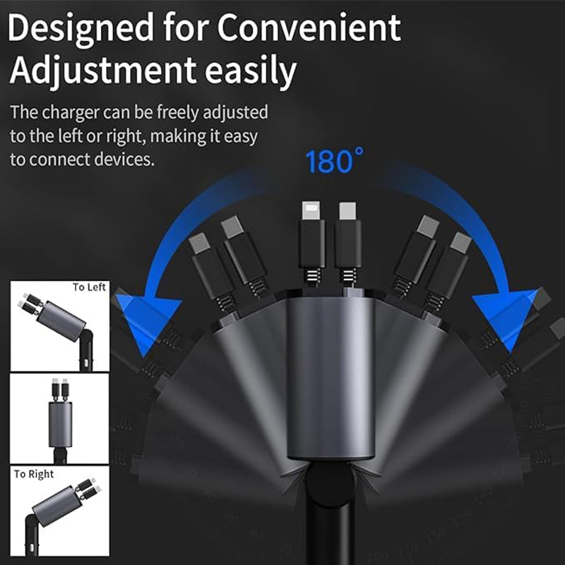 4 in 1 Schnell Auto Handy Ladegerät | Karnz
