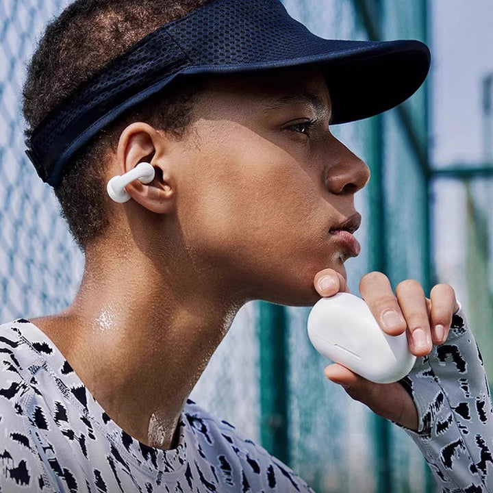 SportBeat Pro | Drahtloses Bluetooth Sport-Headset | Wasserdicht und Ohrfreundlich