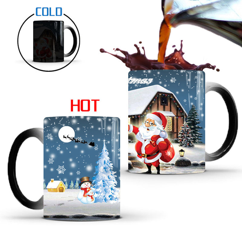 Weihnachtsfarbenwechselnde Tasse | Karnz