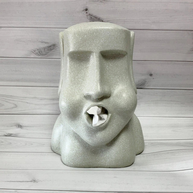 Stein Statue Tissue Box | Karnz