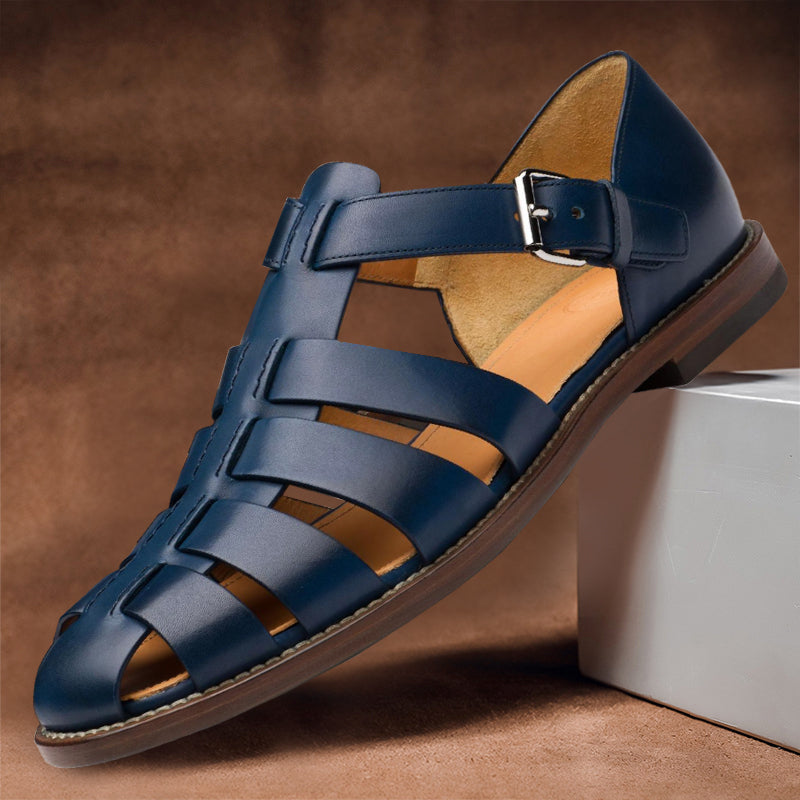 Sandsberg | Leder-Sandalen | Bequemes und Atmungsaktives Sommerdesign