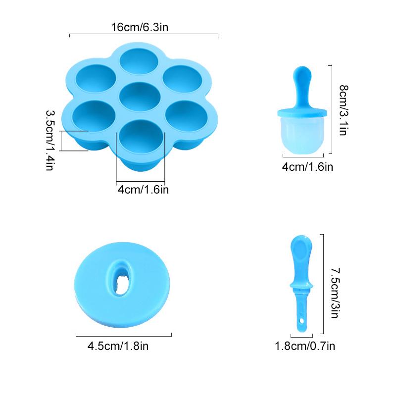 Mini Silikon-Eisformen Set | Karnz