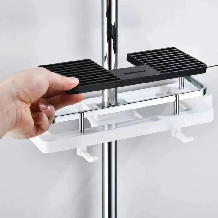 Dusch-Caddy | Universal-Duschhalterung | Karnz