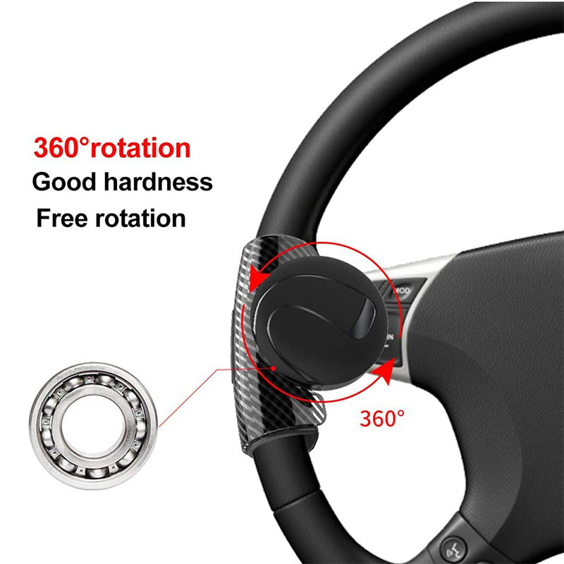 Universelle 360° Lenkradhilfe-Knopf