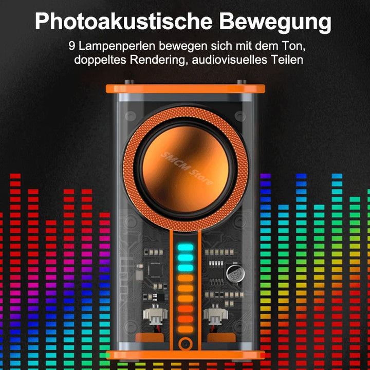 Transparente drahtlose Mecha Bluetooth-Lautsprecher | Karnz