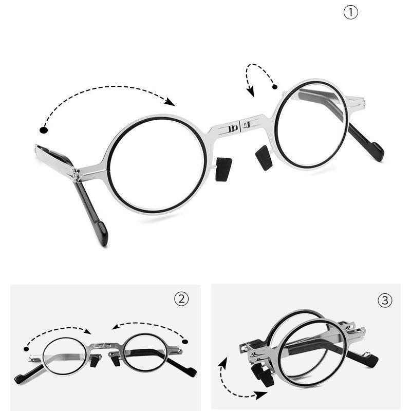 Karnz | Ultraleichte Falt-Lesebrille mit Blauschutz