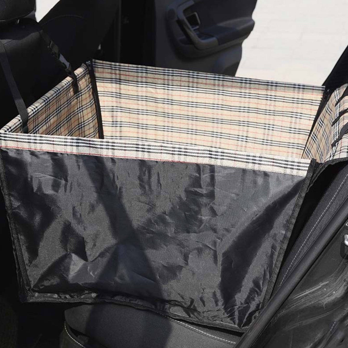 Wasserdichter Auto-Rücksitzbezug für Haustiere – Langlebig, Kratzfest & Sicher | Karnz