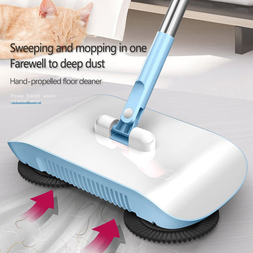 VibraSweep Handwischer & Mop — Mühelos strahlende Böden ohne Bücken oder Stromstress | Karnz