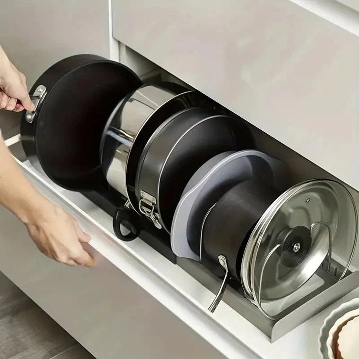 KitchenClarity — Endlich mühelos perfekte Ordnung für Ihre Lieblingspfannen und mehr! | Karnz
