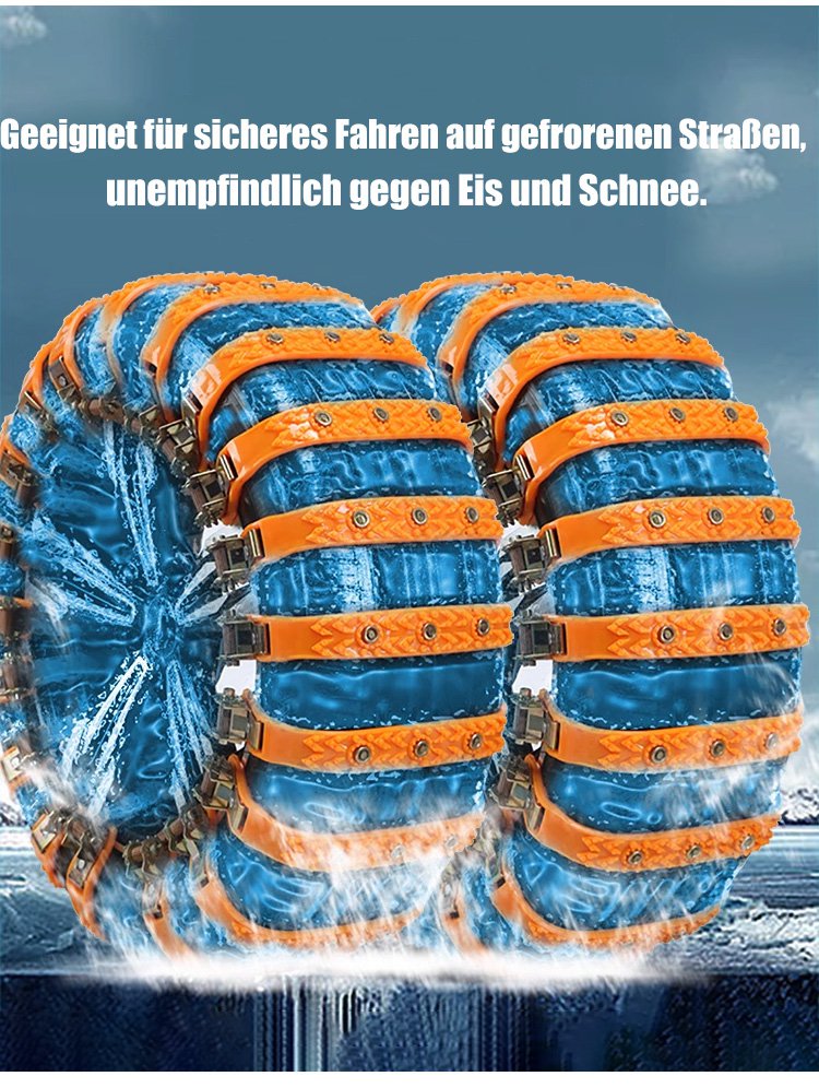 Rutschfeste Stahlkette | Ultimativer Autoschutz | Karnz