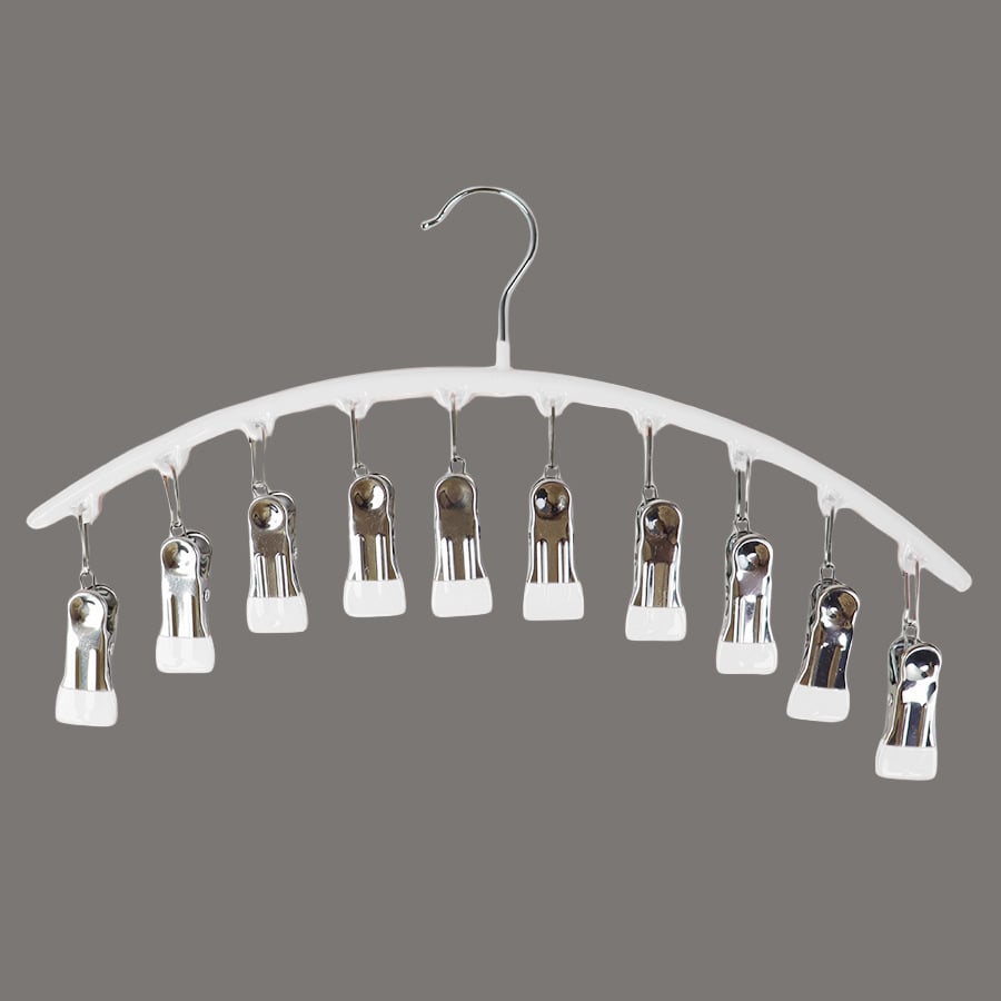 Leggings-Organizer Kleiderbügel mit Gummi-Clips | Karnz