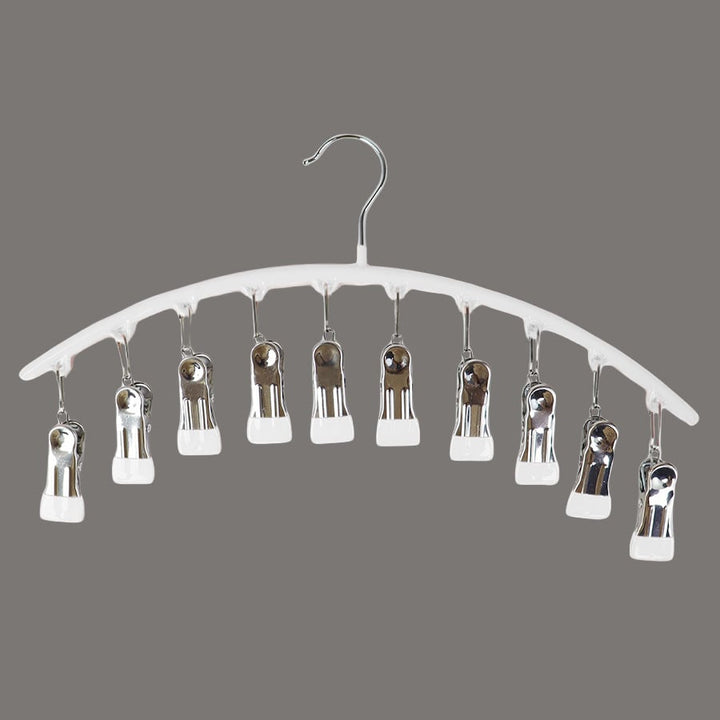 Leggings-Organizer Kleiderbügel mit Gummi-Clips | Karnz