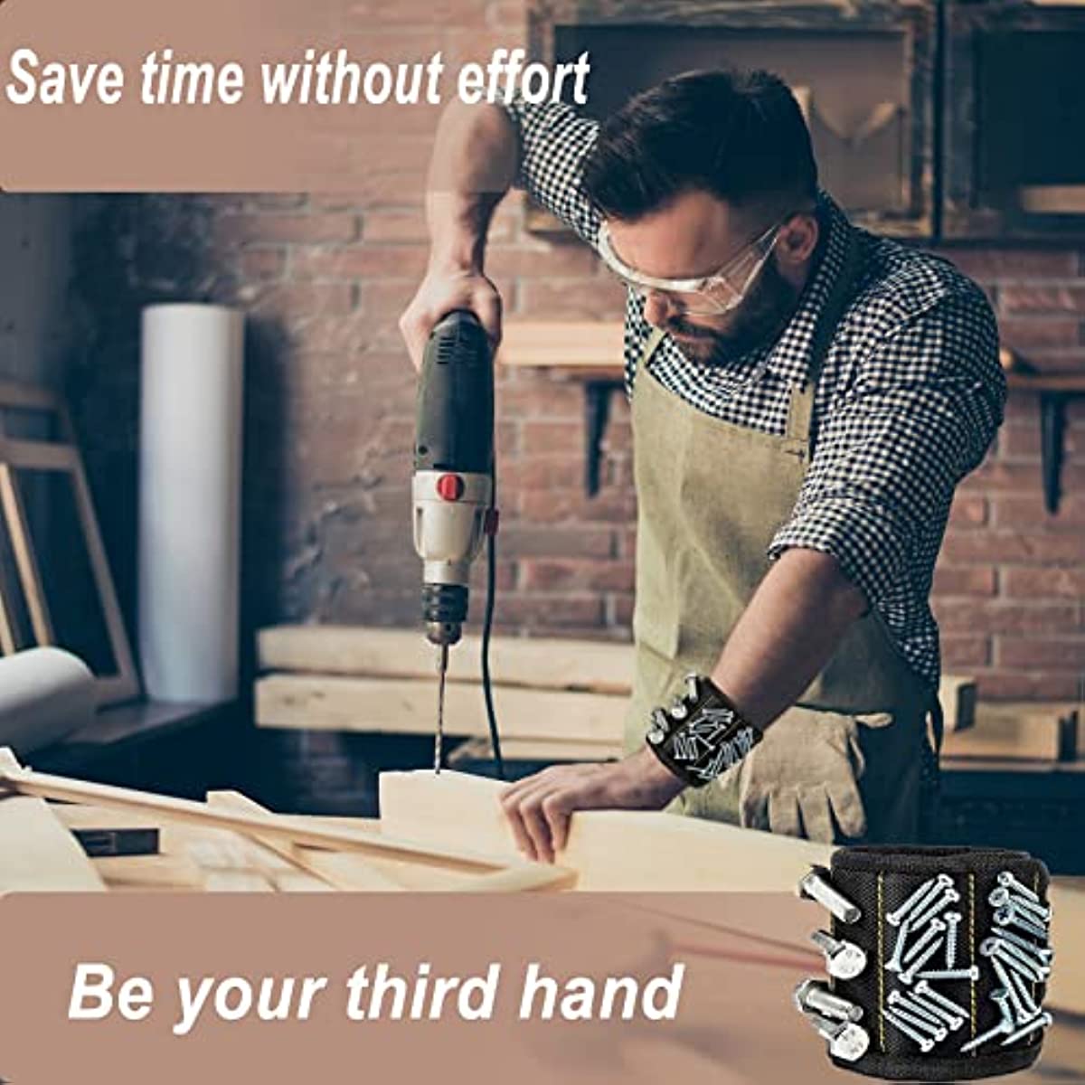 MagnoGrip Armband — Nie wieder suchen, immer alles griffbereit und fertig in Rekordzeit! | Karnz