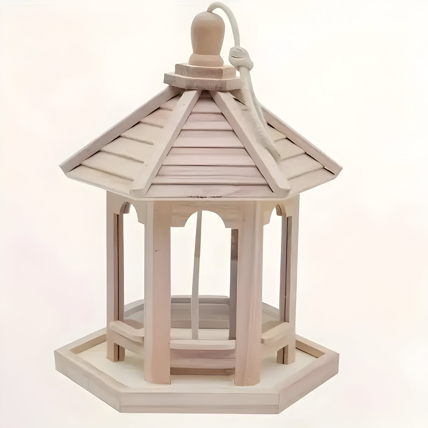 SkyPerch Nest - Hängendes Vogelhaus aus Holz von PaintaKarnze