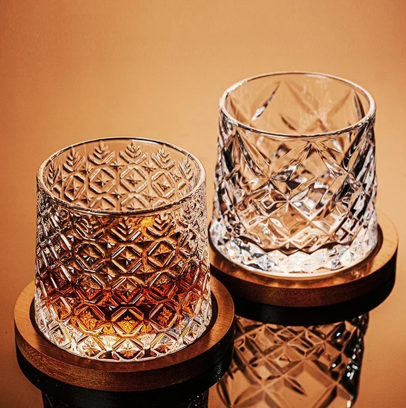 WhiskeySpin - Premium rotierendes Whiskeyglas Karnz