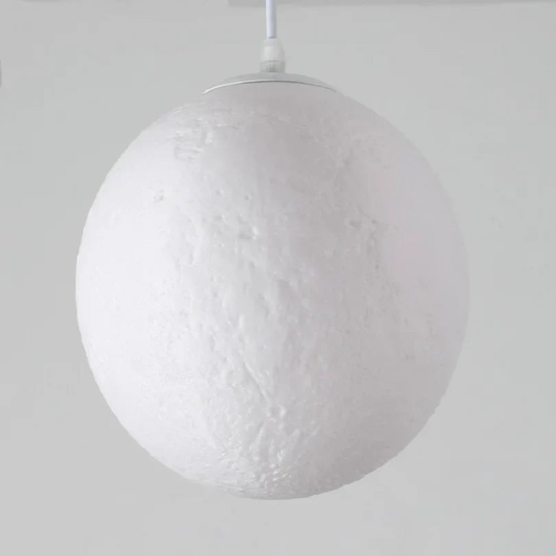 Lunar LED Pendelleuchte - Mond Design Hängelampe für Wohnzimmer & Schlafzimmer | Karnz