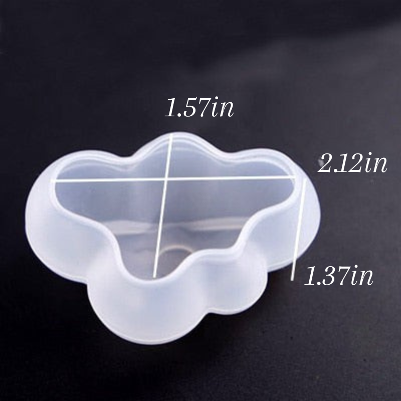 3D Wolkenformform Silikonform für Lebensmittelgestaltung | Karnz