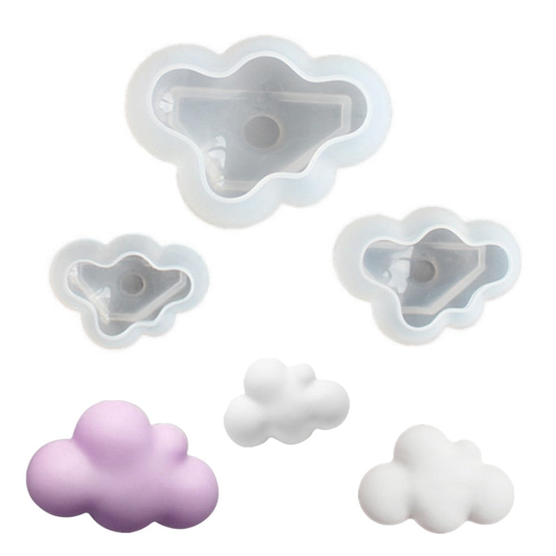 3D Wolkenformform Silikonform für Lebensmittelgestaltung | Karnz