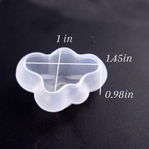 3D Wolkenformform Silikonform für Lebensmittelgestaltung | Karnz