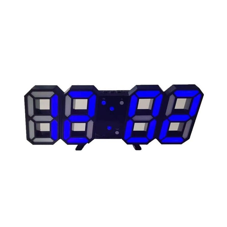 Digitale 3D-LED-Wanduhr – Modernes Design mit Dimmfunktion und optimaler Ablesbarkeit
