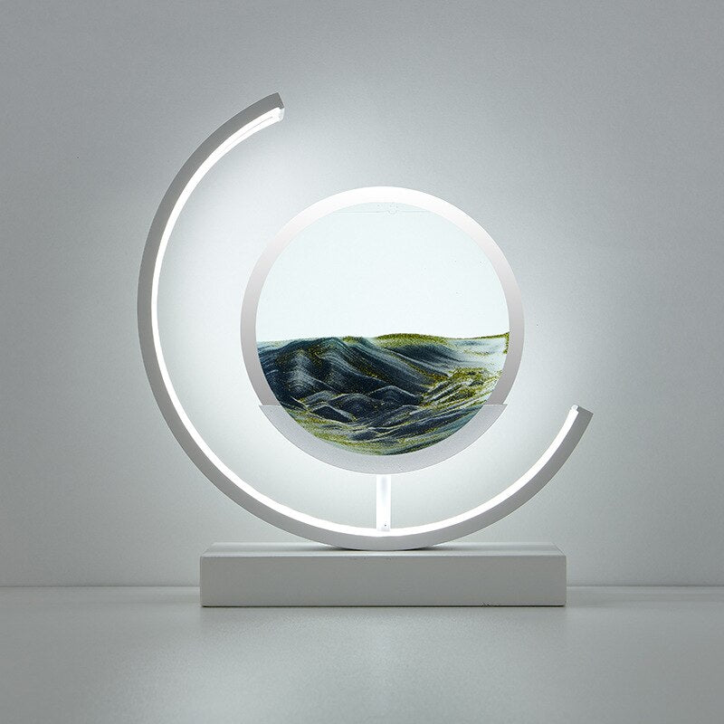 3D-Sandmuschel-Tischleuchte - Abyss