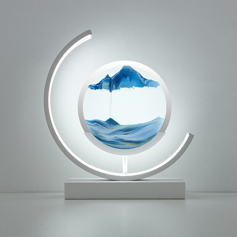 3D-Sandmuschel-Tischleuchte - Abyss