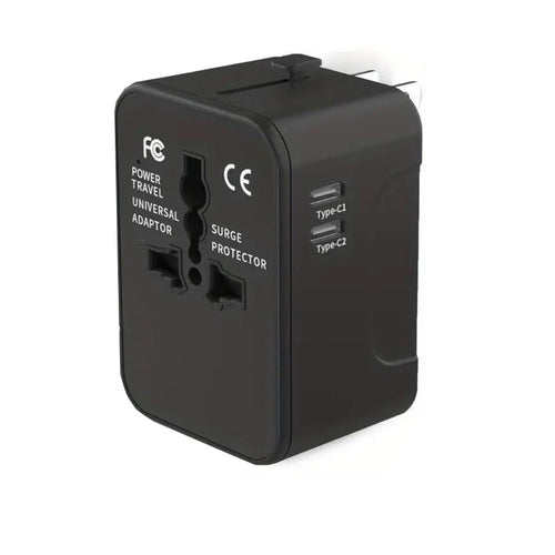 Universeller Reiseadapter mit dualen USB-Anschlüssen | Karnz